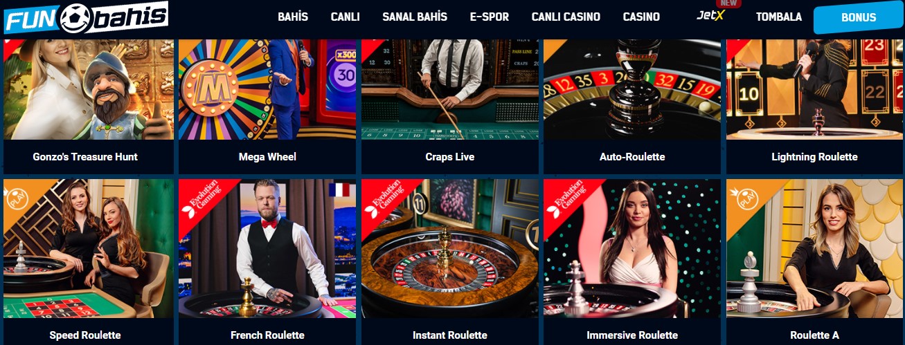 Funbahis Canlı Casino